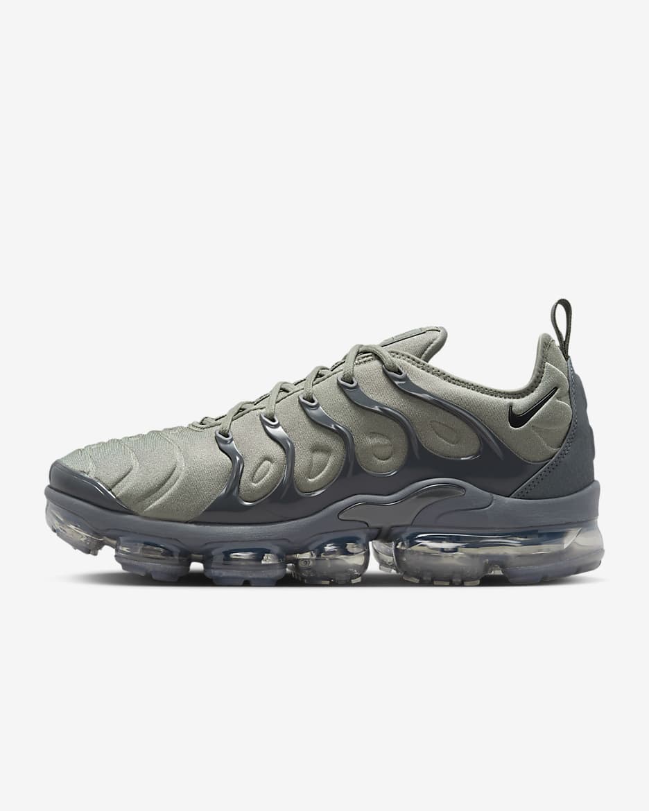 Men's nike air vapormax plus running shoes white best sale